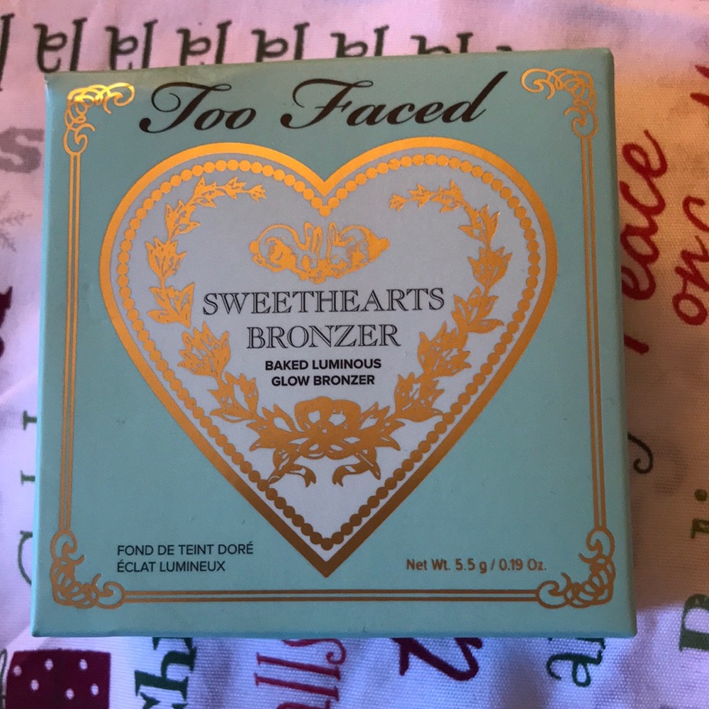 Too faced sweet tea sweethearts bronzer new box